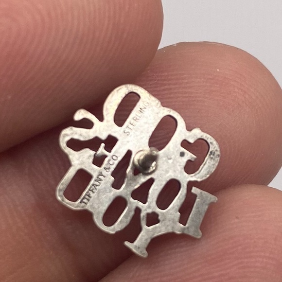 Tiffany & Co. God Loves You pin (Sterling) - Picture 4 of 5